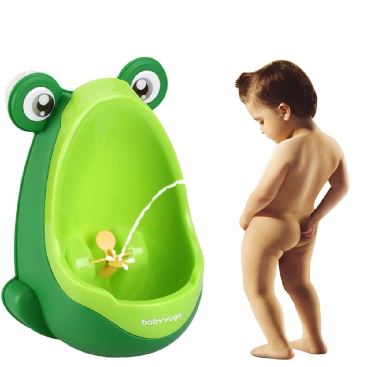 GENERICO - Lindo Orinal de Entrenamiento para ir al Baño de Niños Verde