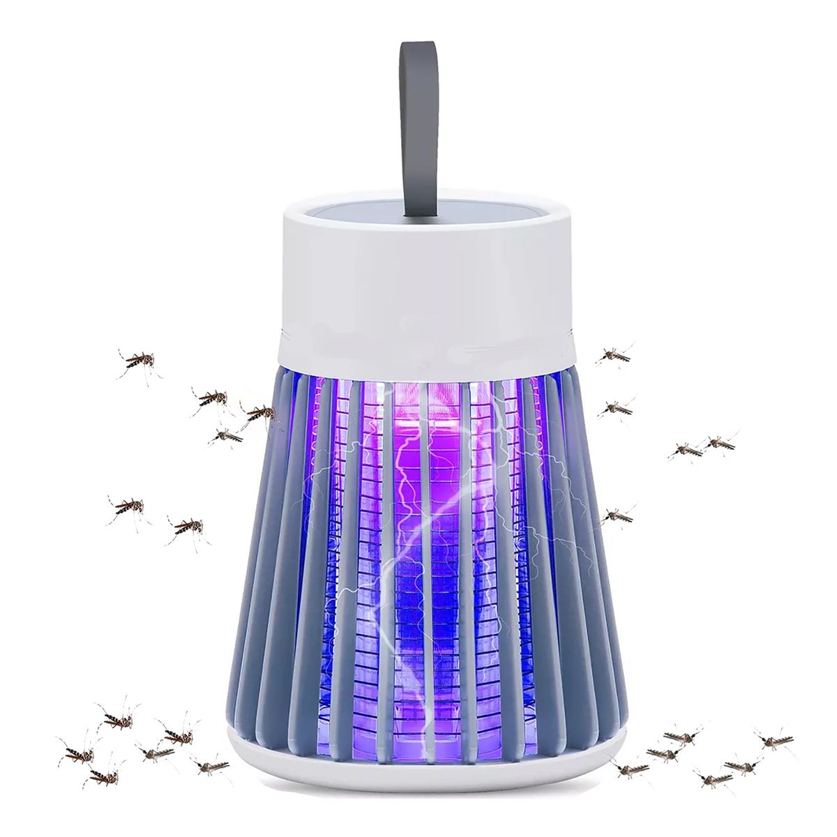GENERICO - PacK 2 Lámparas eléctricas repelente Led Uv trampa para Mosquitos