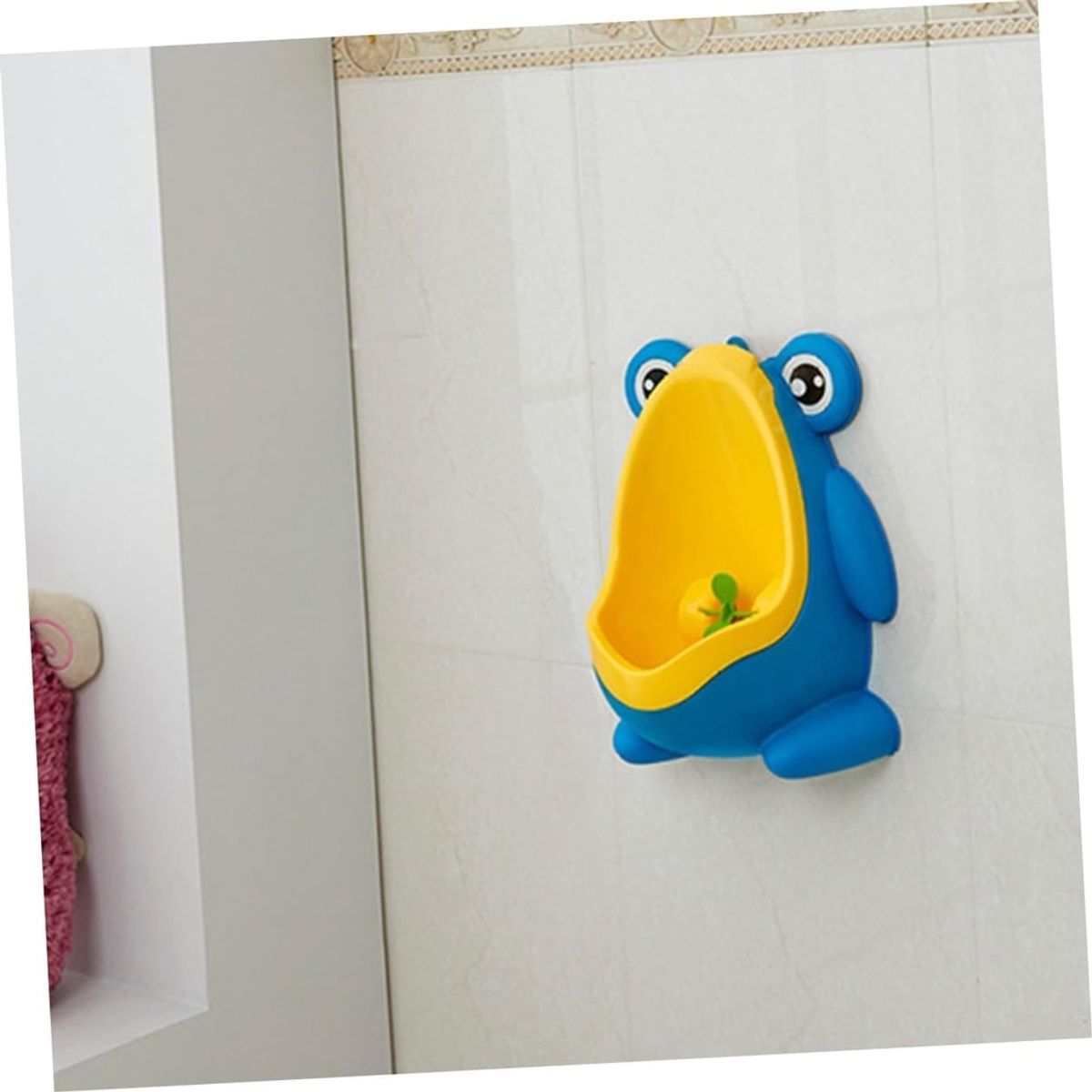 GENERICO - Urinario Bacín para Niños Modelo sapo celeste