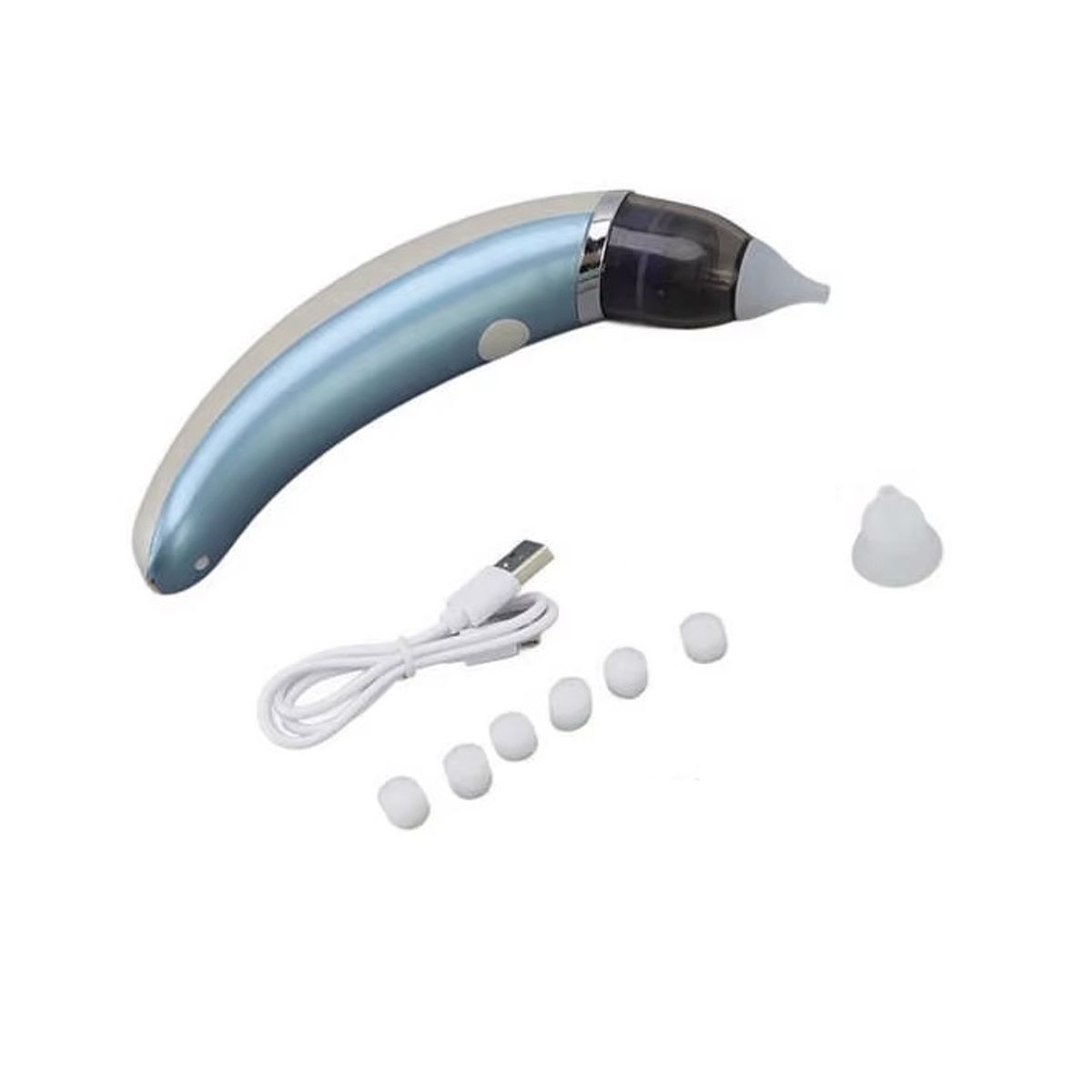 GENERICO - Limpiador De Nariz Con Ventosa Para Recién Nacido acero