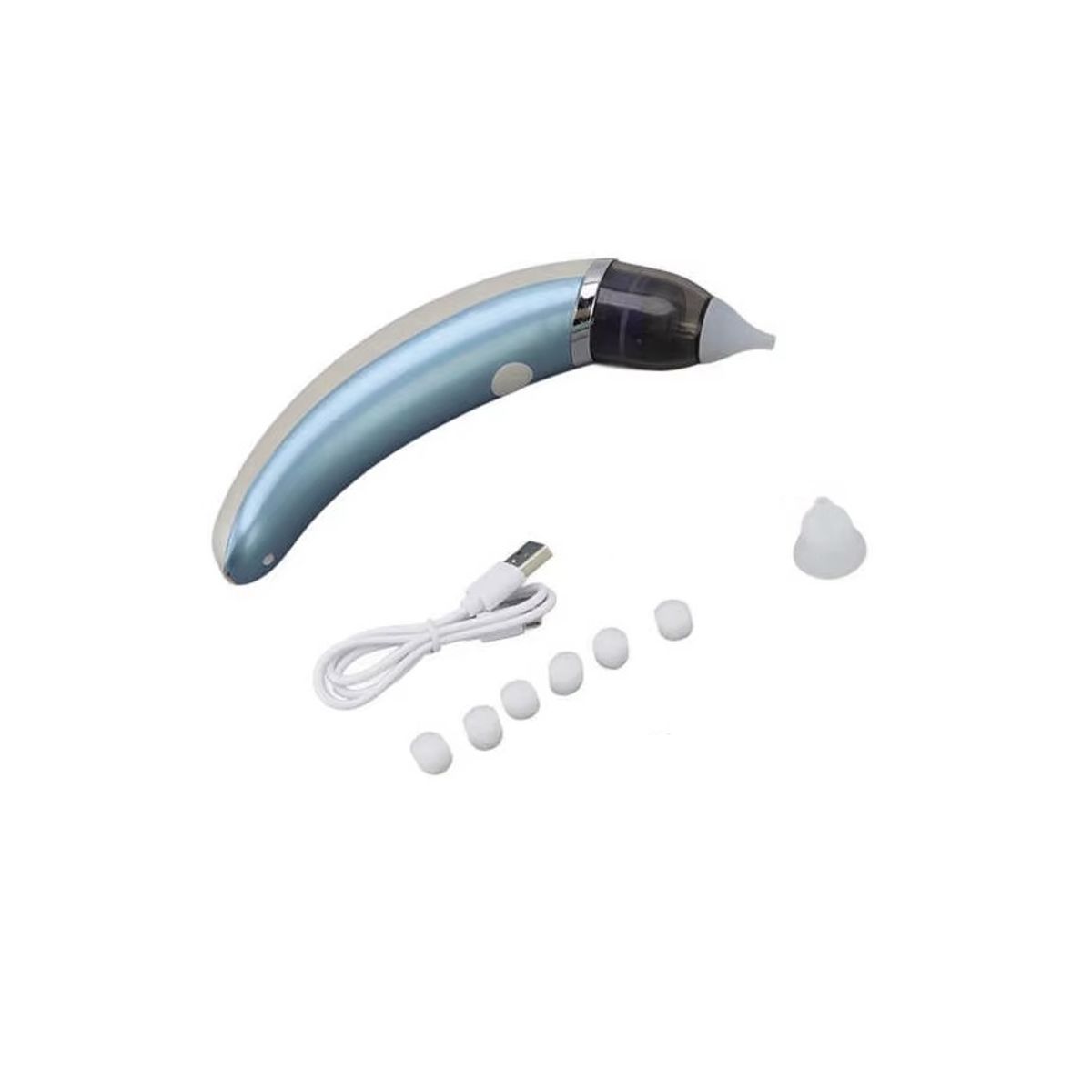 GENERICO - Limpiador De Nariz Con Ventosa Para Recién Nacido acero