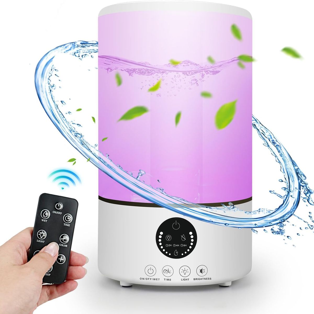 PUREPOWER - Humidificador Aire Ultrasónico Difusor De Aceite Esencial De 3L