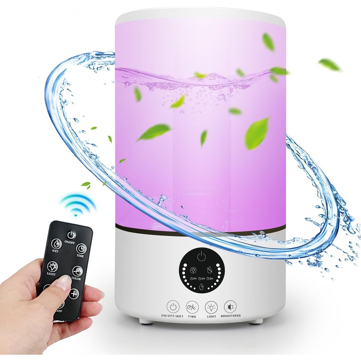 PUREPOWER - Humidificador Aire Ultrasónico Difusor De Aceite Esencial De 3L