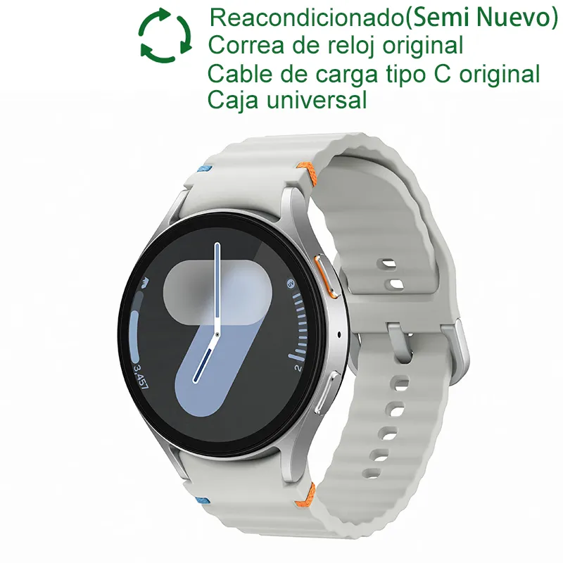 SAMSUNG - Samsung Galaxy Watch 7 44mm Bluetooth Reacondicionado SemiNuevo-Plata