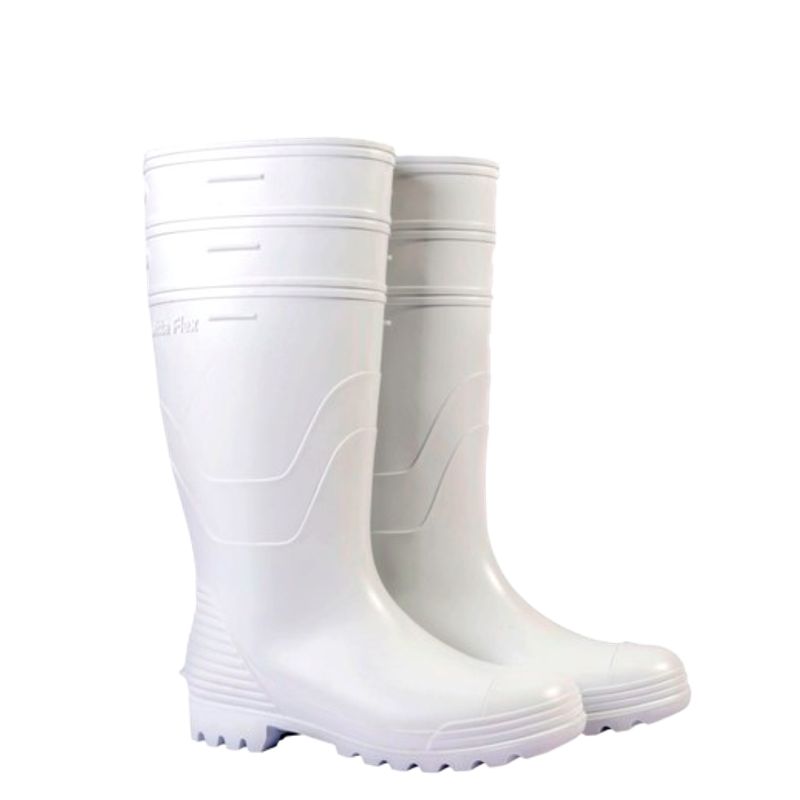GENERICO - BOTAS PVC BLANCA MARCA POLI MODPEGAFORTE T42 PAR