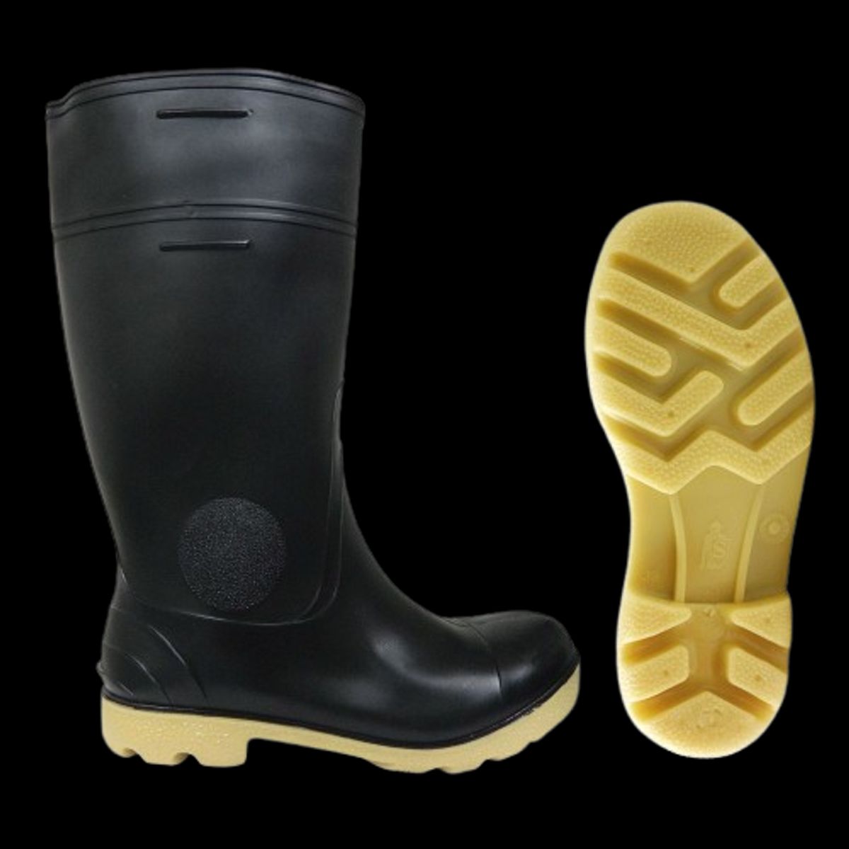 GENERICO - BOTAS PVC NEGRO MARCA SEGUSA MOD MINERA PA T41 PAR