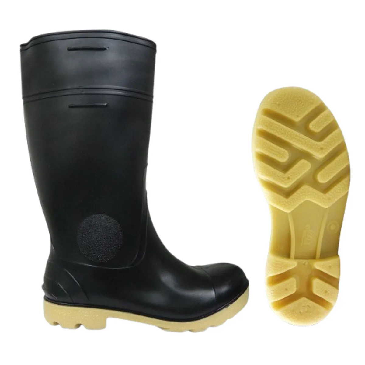 GENERICO - BOTAS PVC NEGRO MARCA SEGUSA MOD MINERA PA T41 PAR