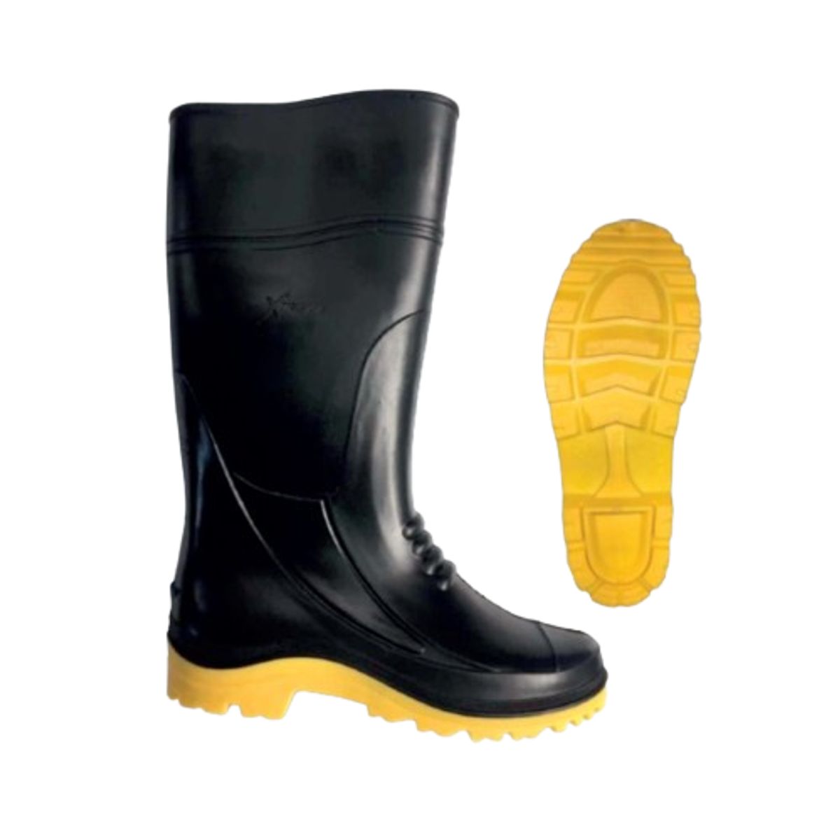 GENERICO - BOTAS PVC NEGRO MARCA SEGUSA MOD XTREME T42 PAR