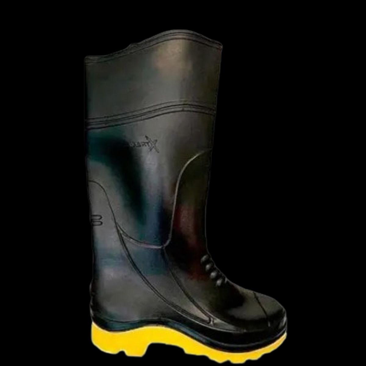 GENERICO - BOTAS PVC NEGRO MARCA SEGUSA MOD XTREME T42 PAR