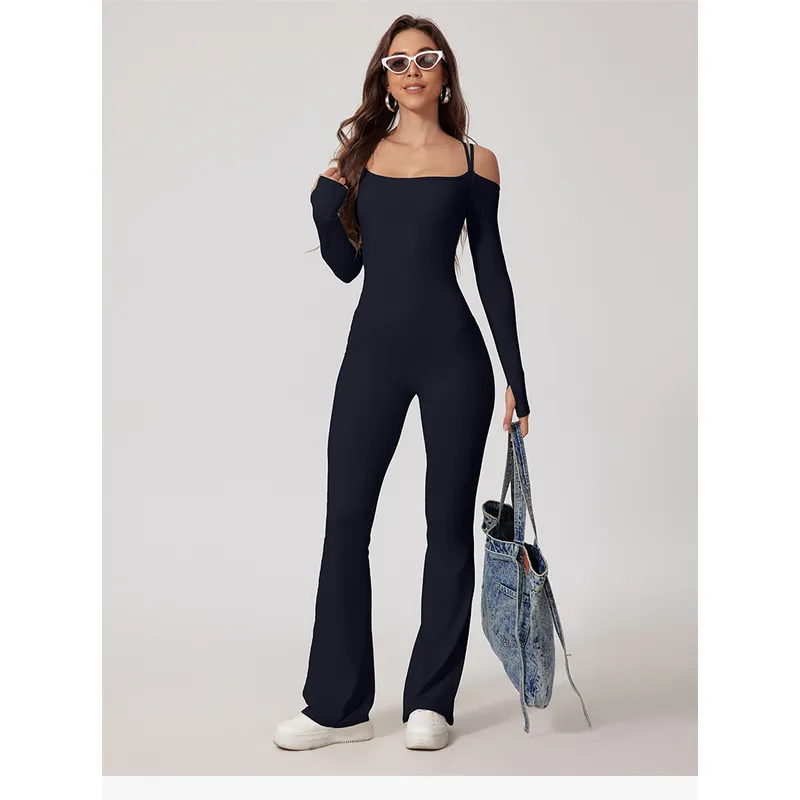 GENERICO - ENTERIZO DEPORTIVO MANGA LARGA DE MUJER