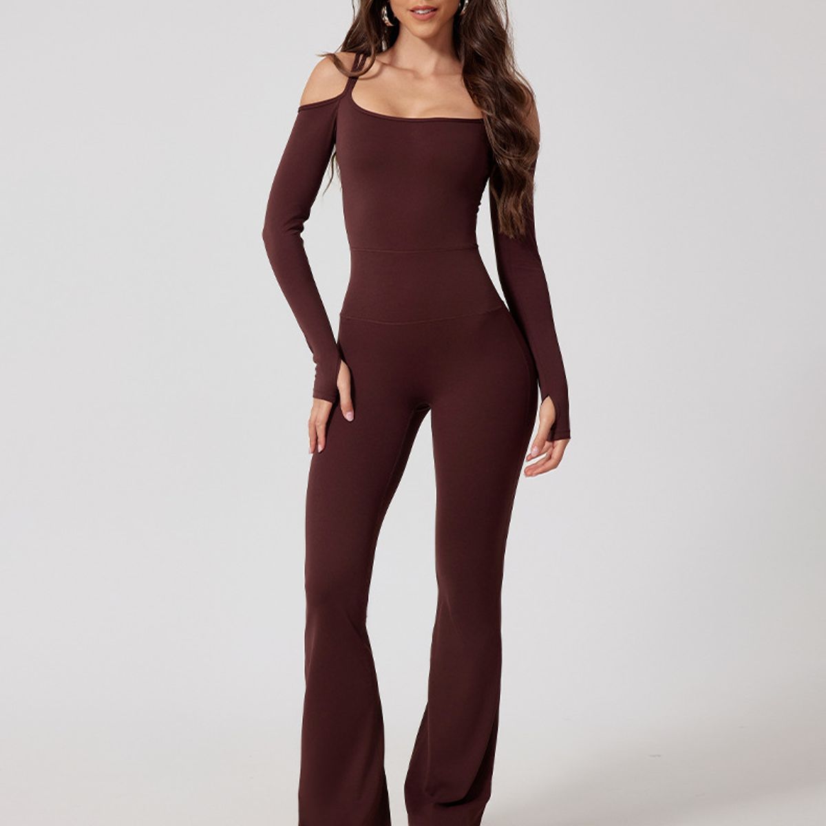 GENERICO - ENTERIZO DEPORTIVO MANGA LARGA DE MUJER