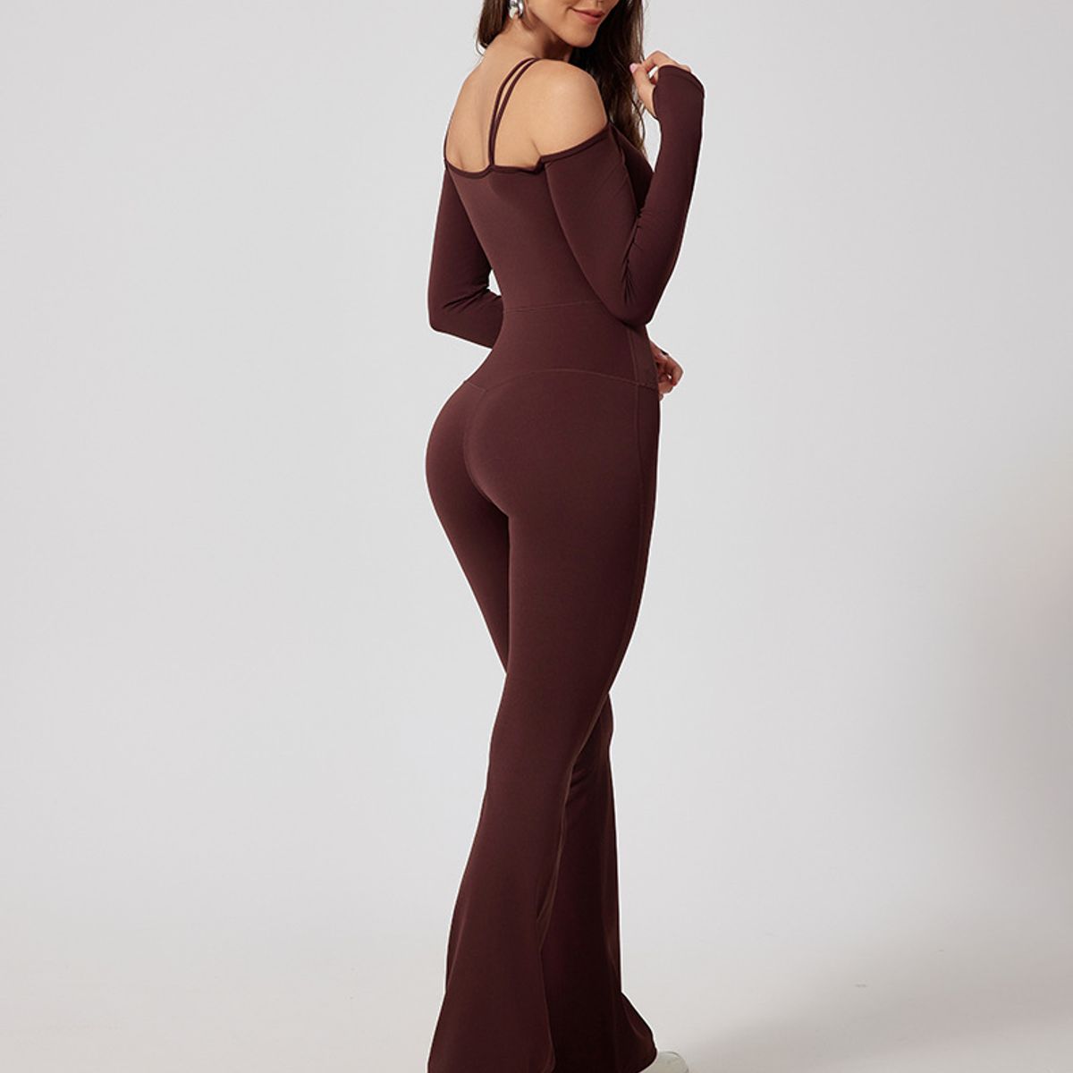 GENERICO - ENTERIZO DEPORTIVO MANGA LARGA DE MUJER