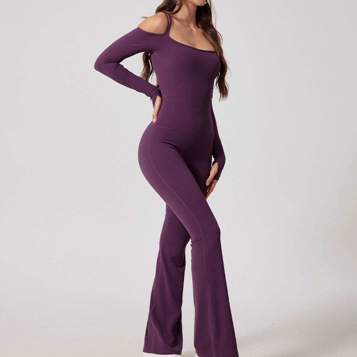 GENERICO - ENTERIZO DEPORTIVO MANGA LARGA DE MUJER