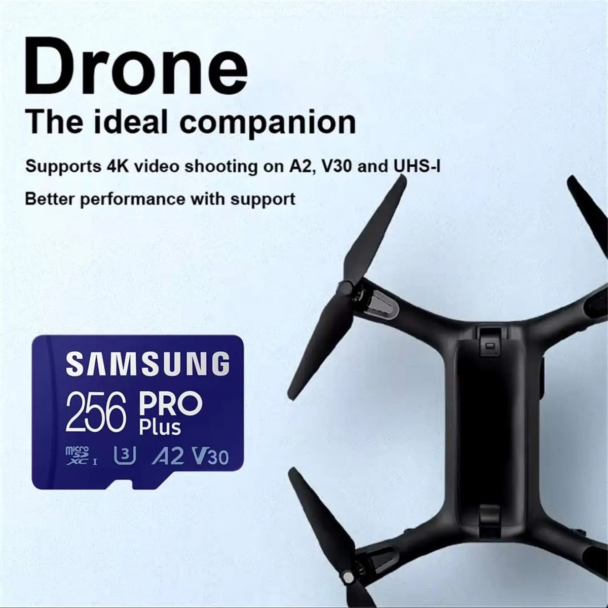 SAMSUNG - Memoria Micro sd Samsung Pro Plus 256 GB 180Mb/s