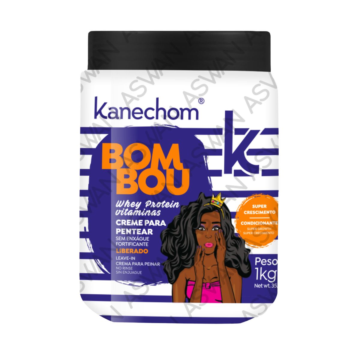 GENERICO - CREMA PARA PEINAR BOM BOU 1KG - KANECHOM