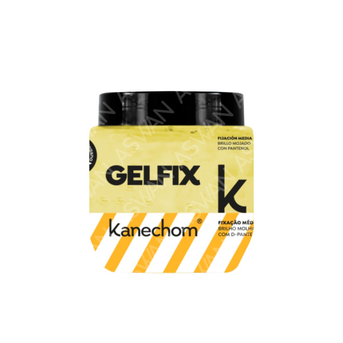 GENERICO - GEL PARA EL CABELLO SIN ALCHOHOL AMARILLA 230ML  - KANECHOM
