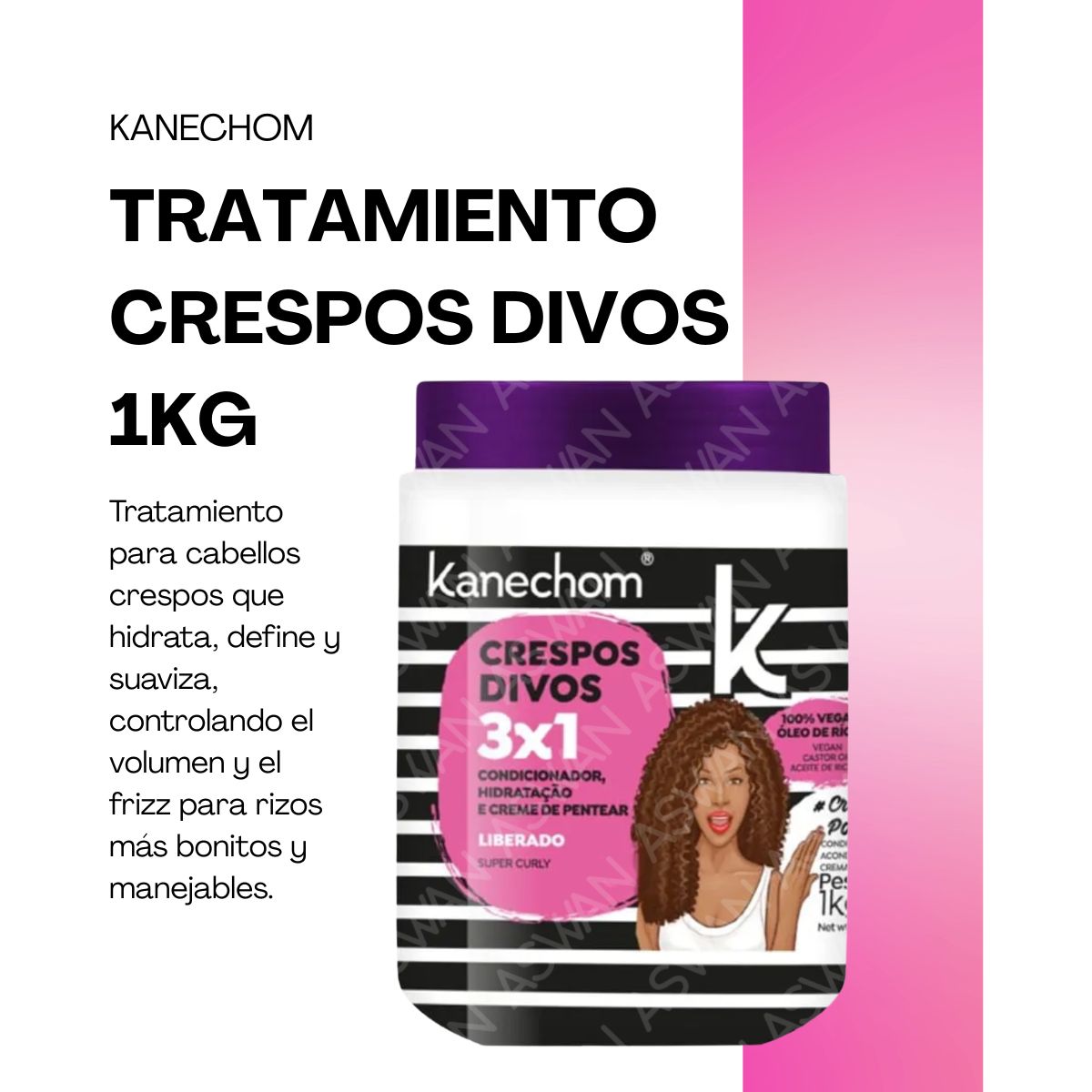 GENERICO - TRATAMIENTO CRESPOS DIVOS 1KG - KANECHOM