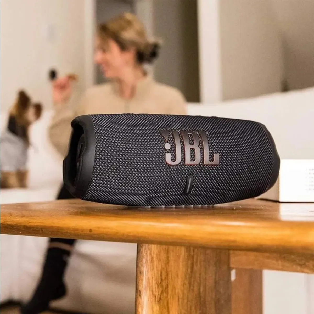 JBL - Parlante JBL Bluetooth Charge 5 40W IP67 hasta 20H Usb-c Negro