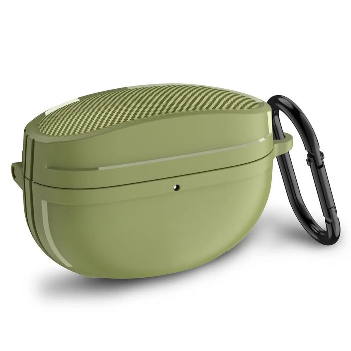 GENERICO - Funda case de fibra de carbono para audifono sony wf-1000xm5 verde
