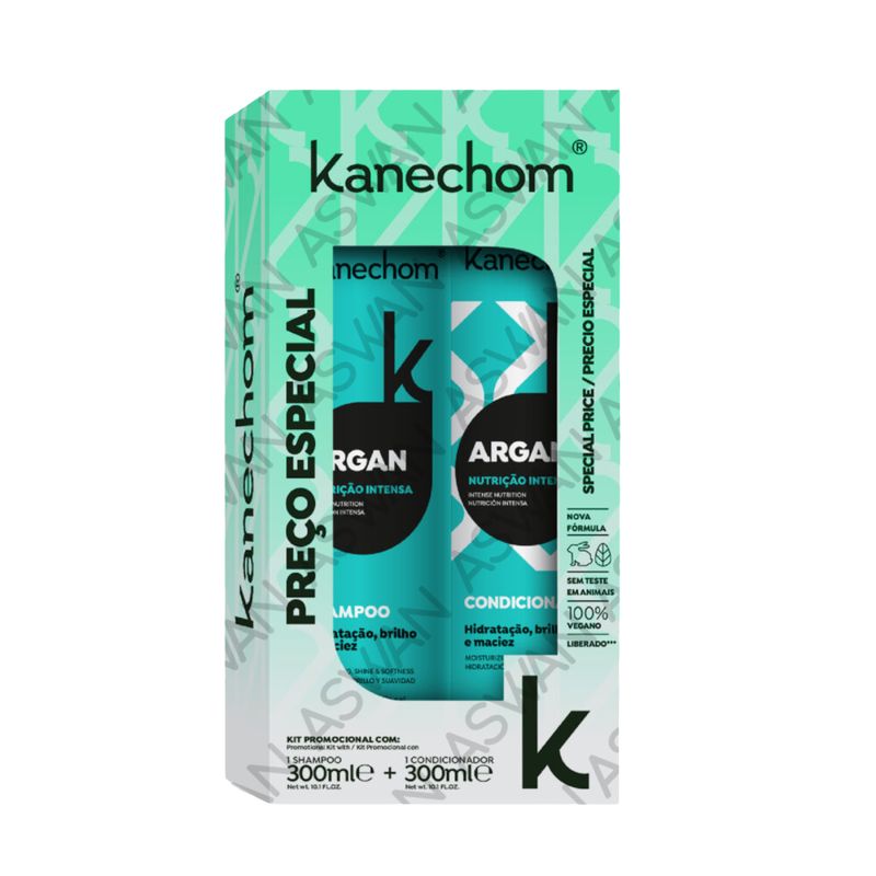 GENERICO - PACK ARGAN SHAMPO + ACONDICIONADOR 300ML - KANECHOM