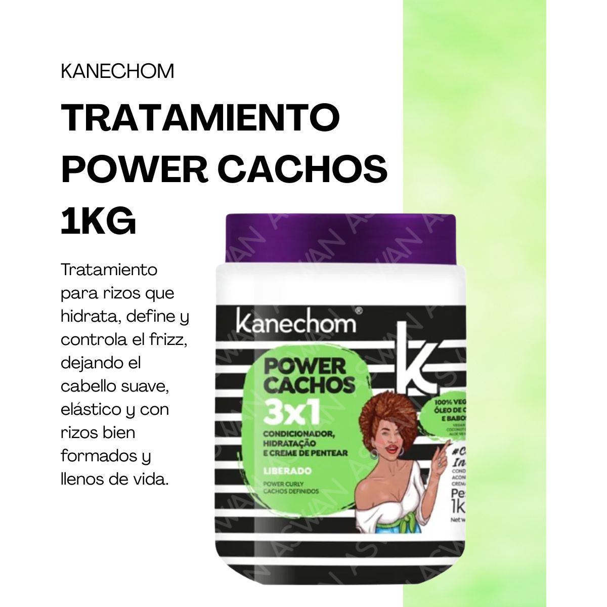 GENERICO - TRATAMIENTO POWER CACHOS 1KG - KANECHOM
