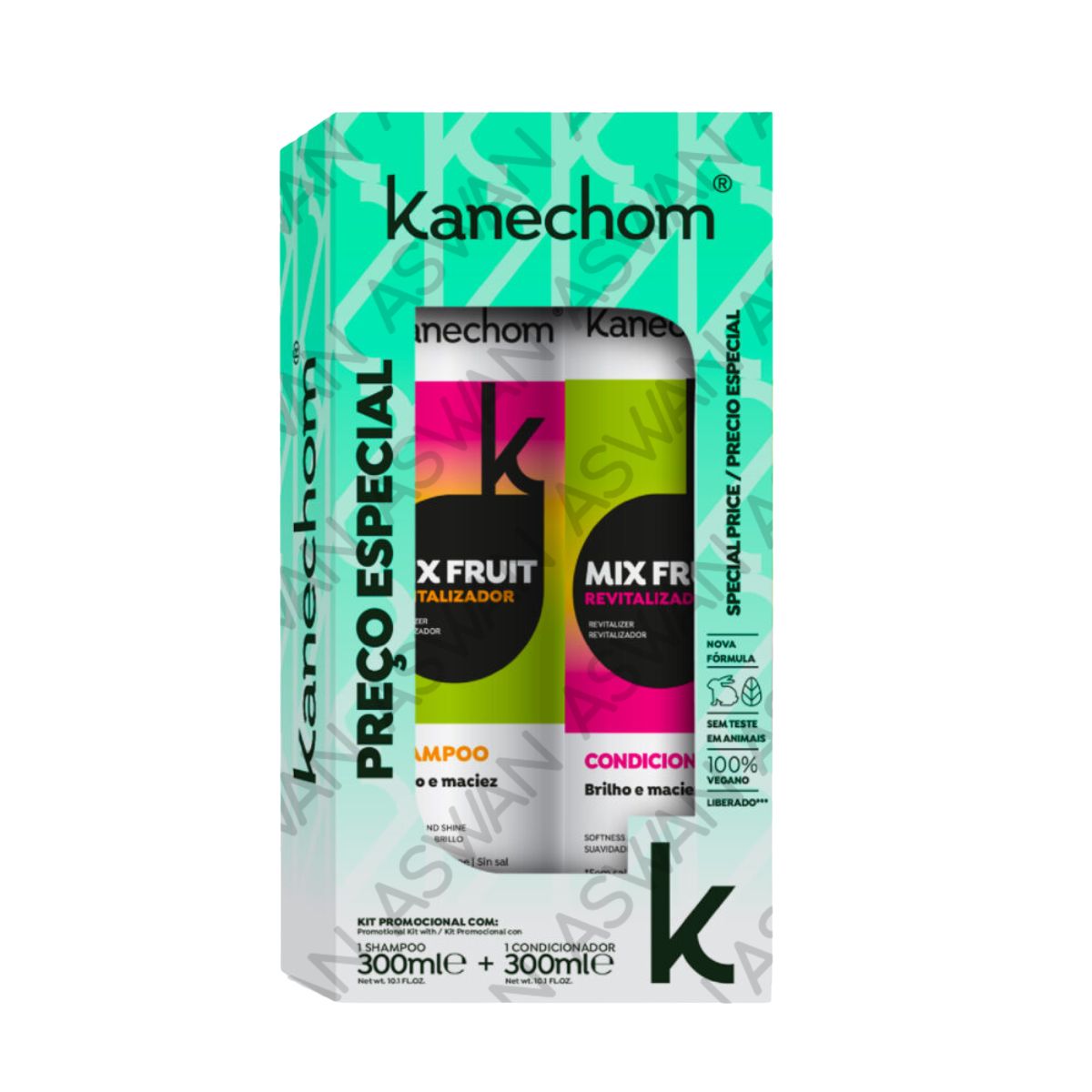 GENERICO - PACK MIX FRUIT SHAMPO + ACONDICIONADOR 300ML - KANECHOM