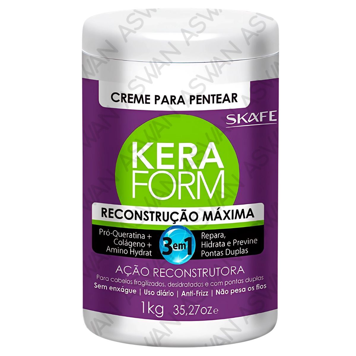 GENERICO - KERAFORM CREMA DE PEINAR RECONSTRUCCION MAXIMA 1KG - SKAFE