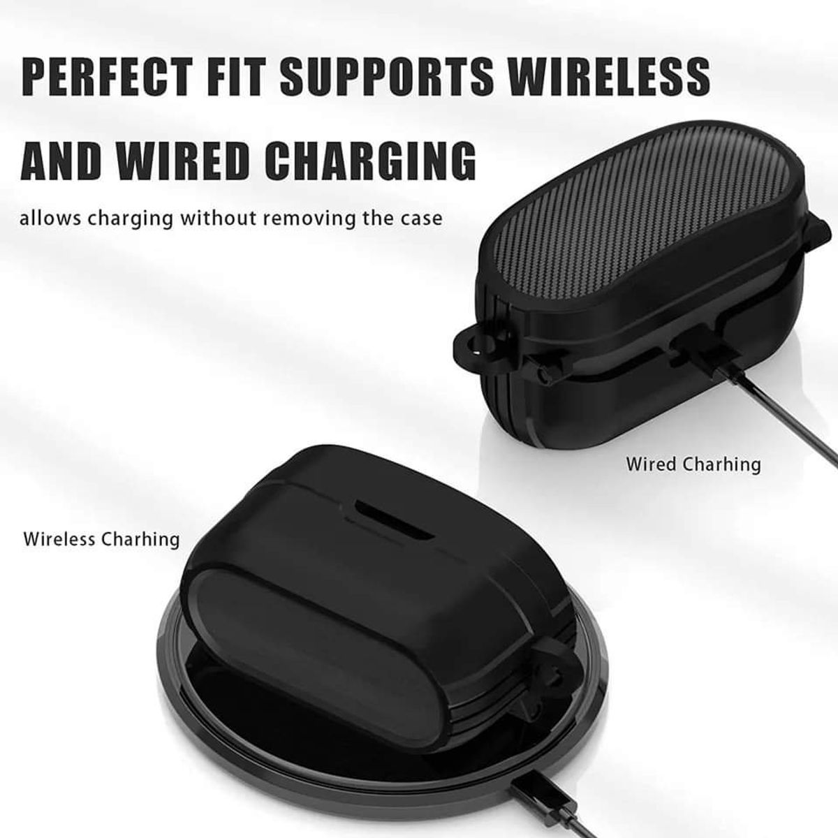 GENERICO - Funda case de fibra de carbono para audifono sony wf-1000xm4