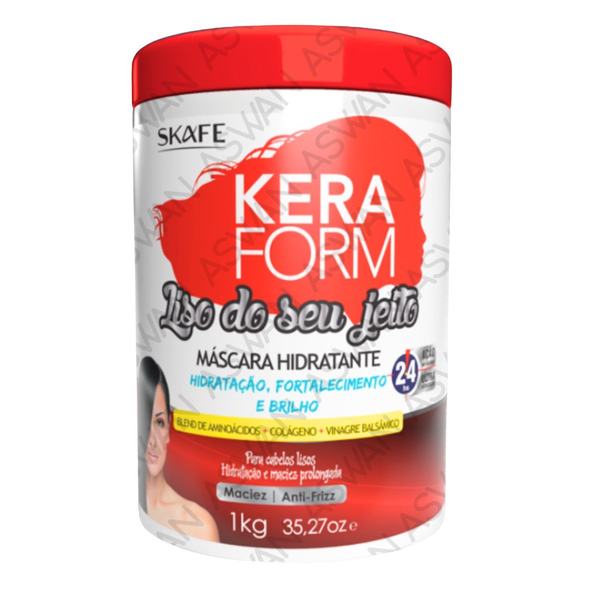 GENERICO - KERAFORM MASCARILLA HIDRATANTE LISO DE SEU JEITO 1KG - SKAFE