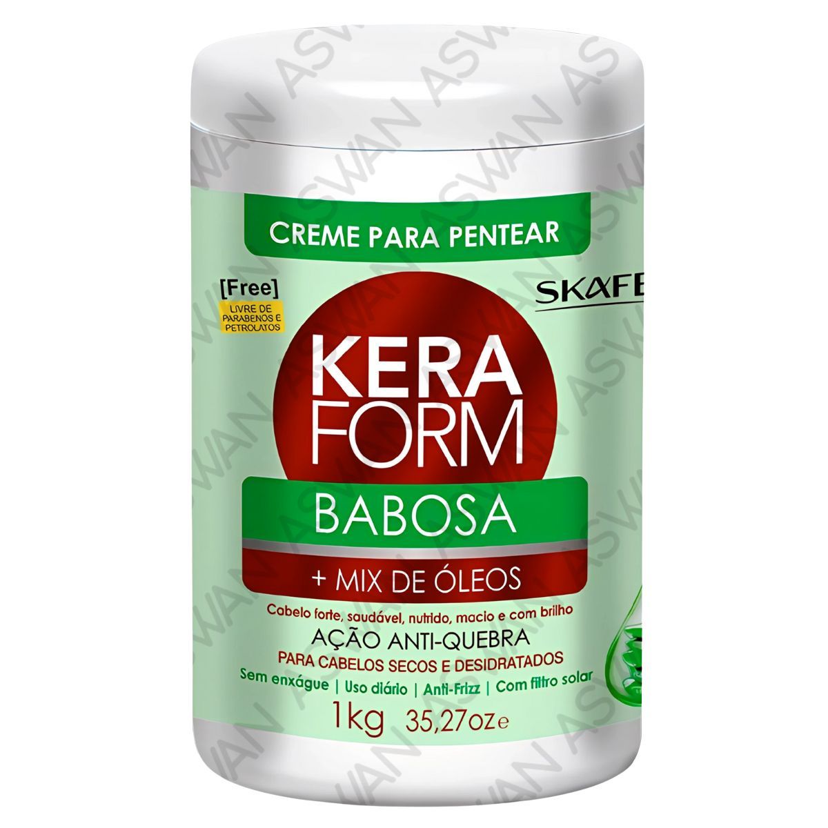 GENERICO - KERAFORM CREMA DE PEINAR BABOSA 1KG - SKAFE