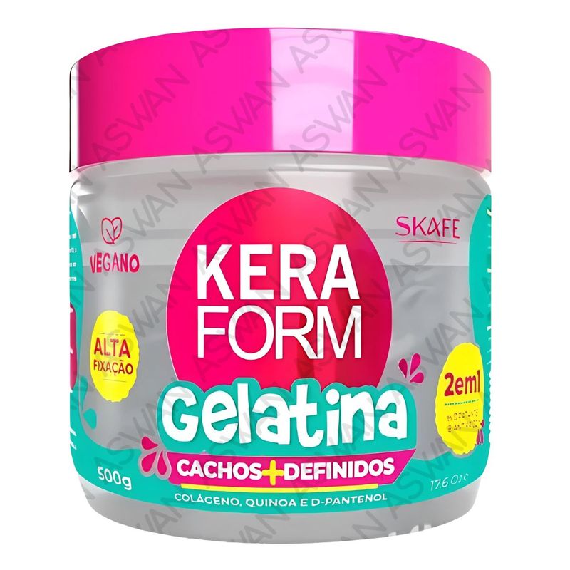 GENERICO - KERAFROM GELATINA CAPILAR CACHOS DEFINIDOS 500GR - SKAFE