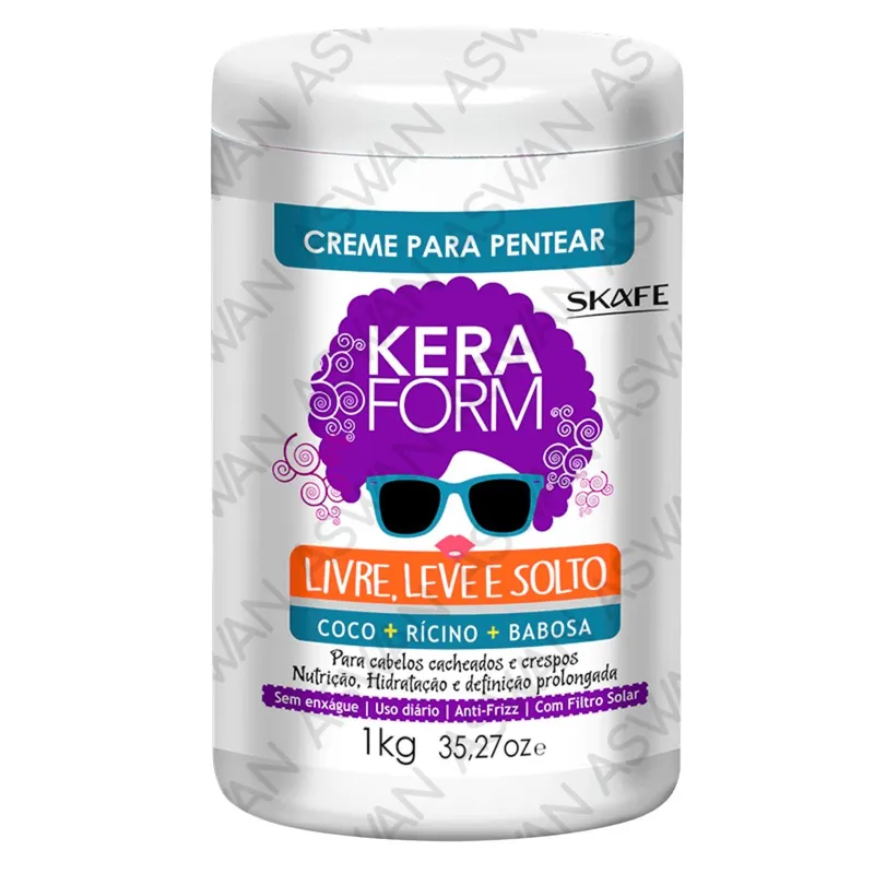 GENERICO - KERAFORM CREMA DE PEINAR LIVRE LEVE E SOLTO 1KG - SKAFE