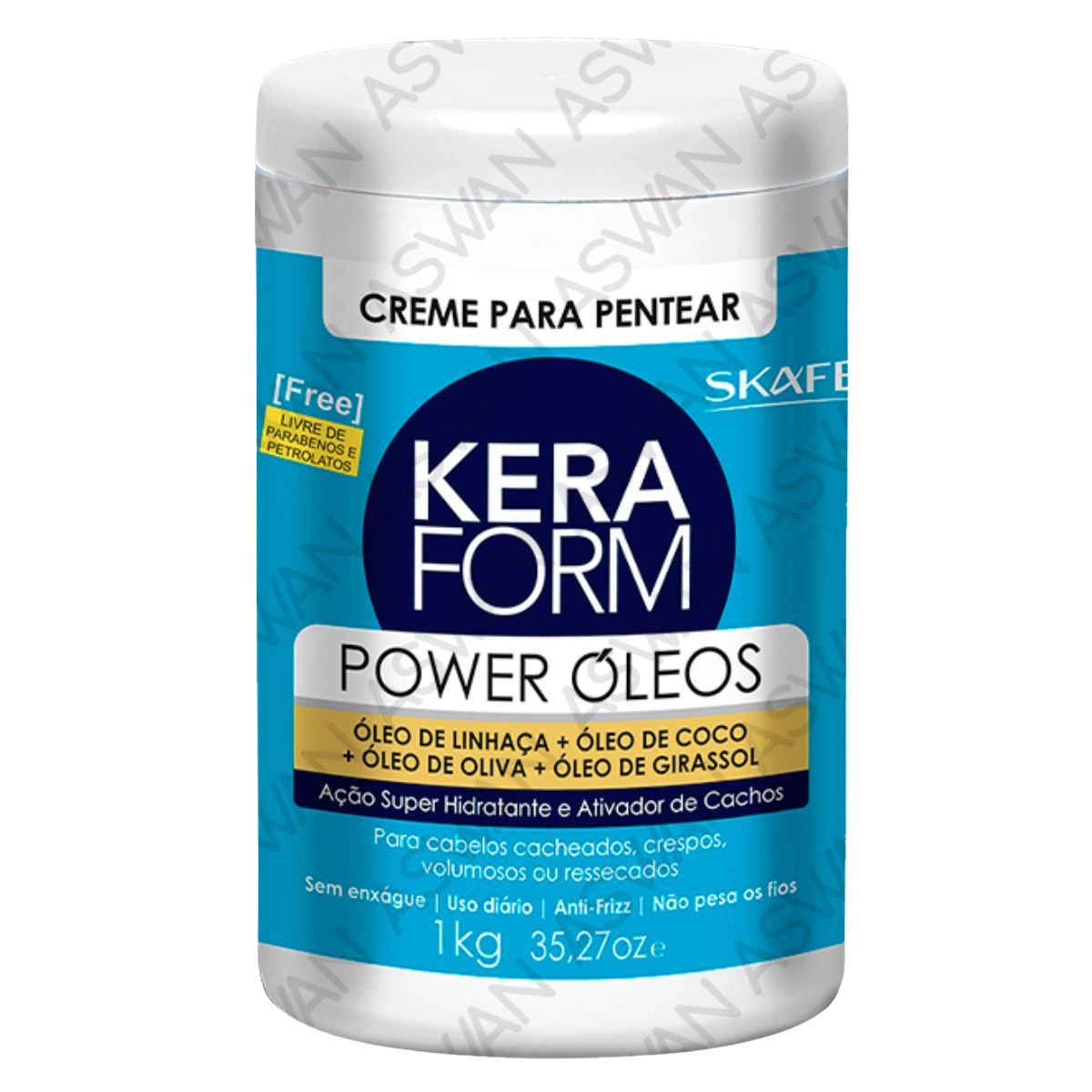 GENERICO - KERAFORM CREMA DE PEINAR POWER OLEOS 1KG - SKAFE