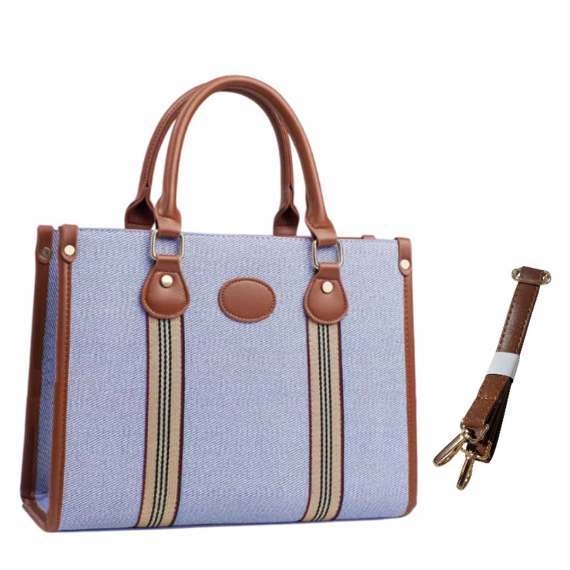 GENERICO - Cartera Bolso de Mano con Correa de Hombro Diseño Casual Elegante