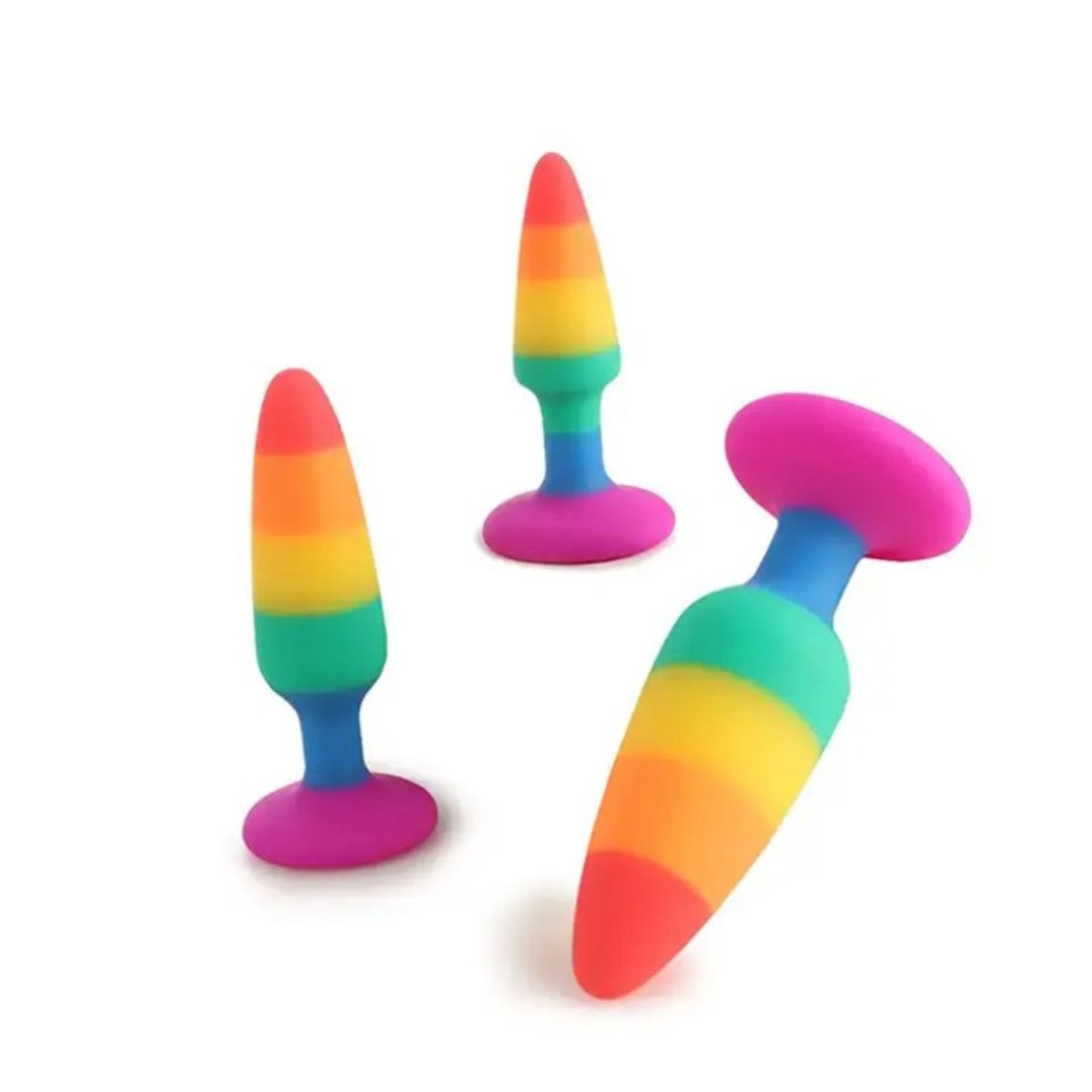 GENERICO - Plug multicolor pride - M