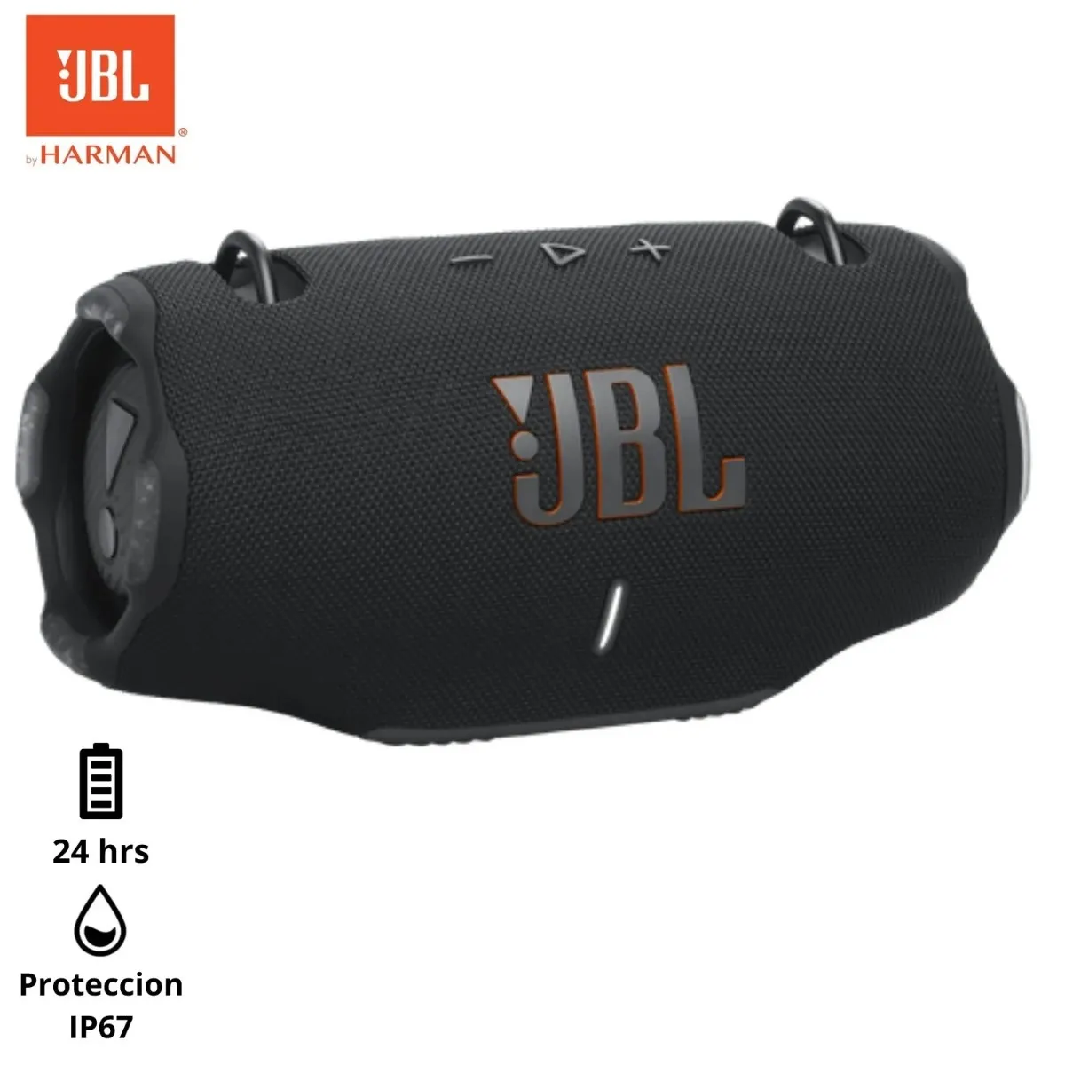 JBL - Parlante Bluetooth JBL Xtreme 4 Portátil Extra Bass Pro IP67 Negro