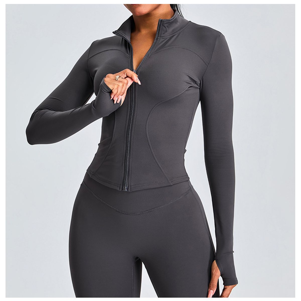 GENERICO - CASACA DEPORTIVA CORTE PRINCESA JACKET FIT