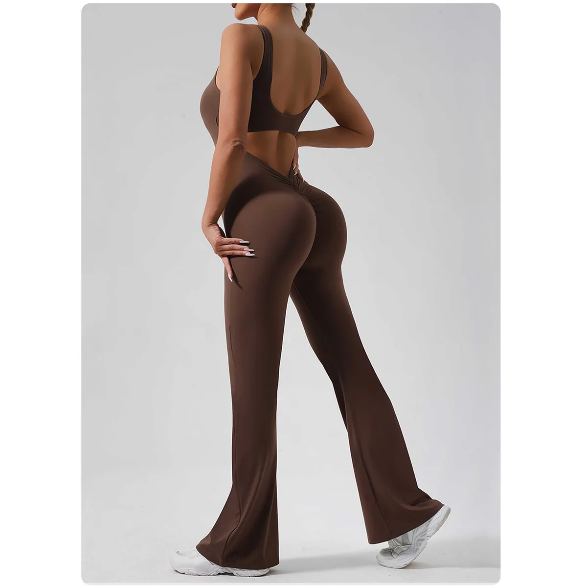 GENERICO - ENTERIZO DEPORTIVO ESPALDA DESCUBIERTA LEVANTA GLUTEOS