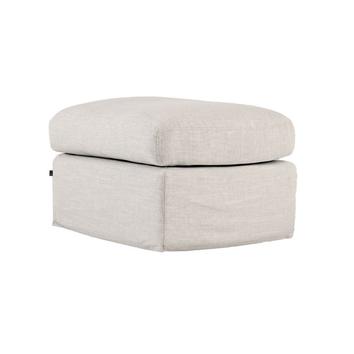 NIHM - Sofá Miró Ottoman de Tela Cream