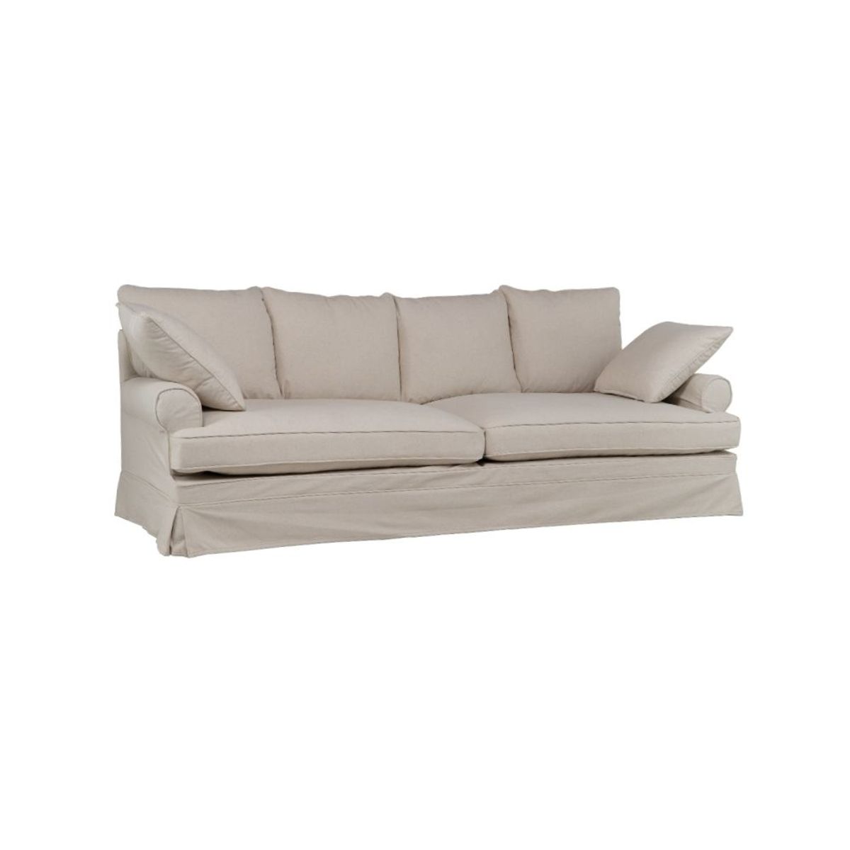 NIHM - Sofá Maype de Tela Beige