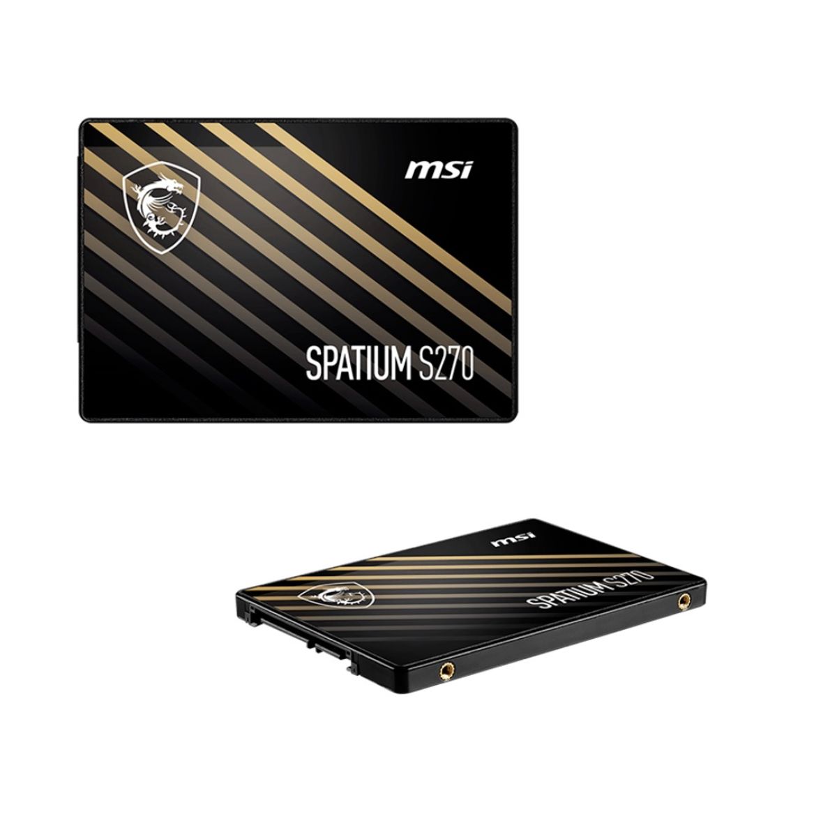 MSI - Disco SSD MSI SPATIUM S270 SATA 2.5 Pulgadas 960GB SATA III 6 Gbps