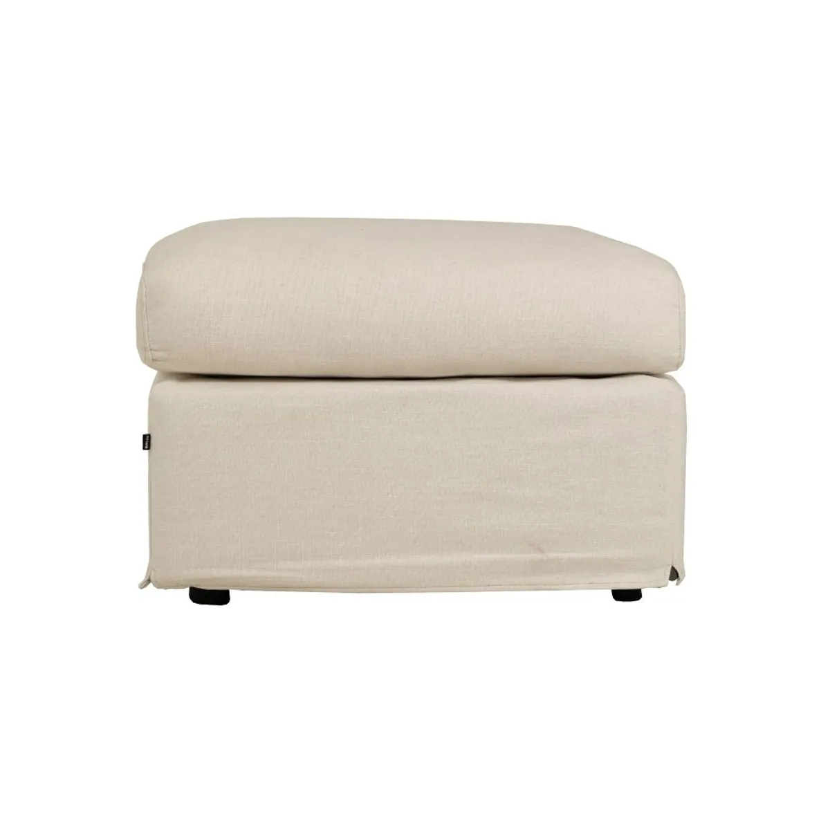 NIHM - Sofá Miró Ottoman de Tela Beige 