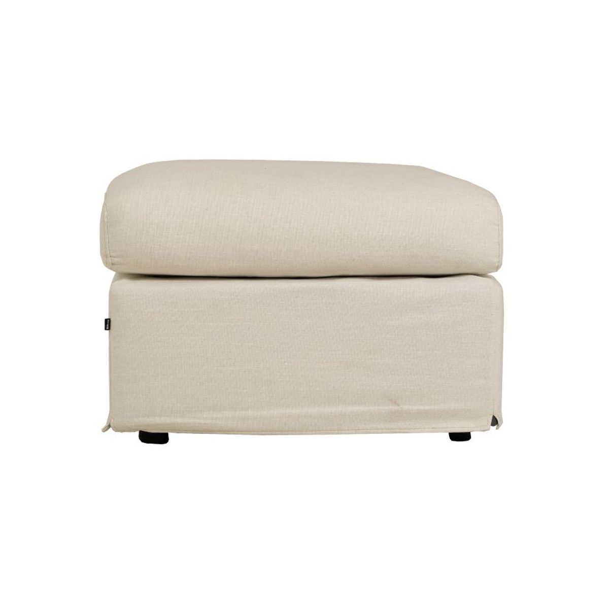 NIHM - Sofá Miró Ottoman de Tela Beige 