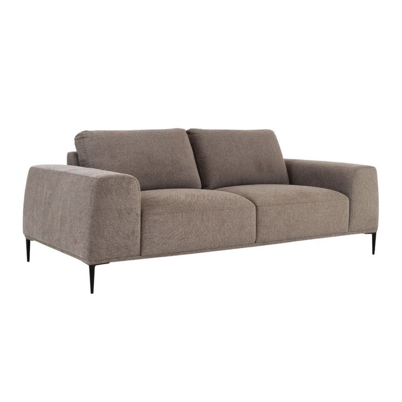 NIHM - Sofá Viko de Tela Brown