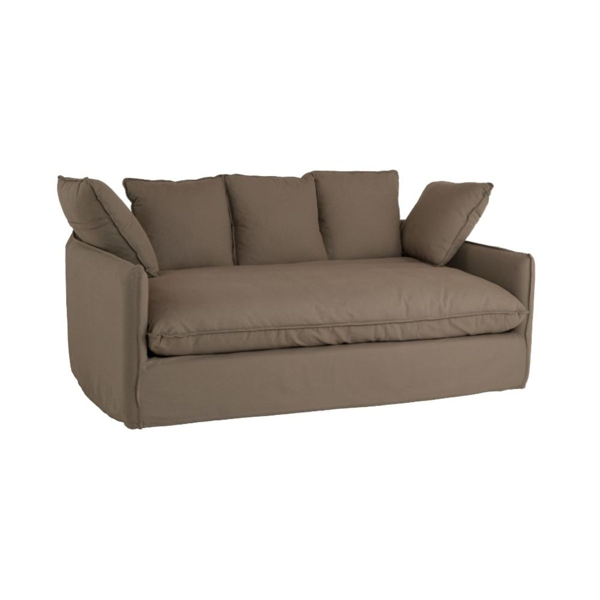 NIHM - Sofá de Tela Sama Grey