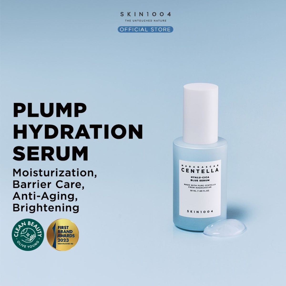 SKIN1004 - Madagascar Centella Hyalu-Cica Blue Serum Skin1004 50ml