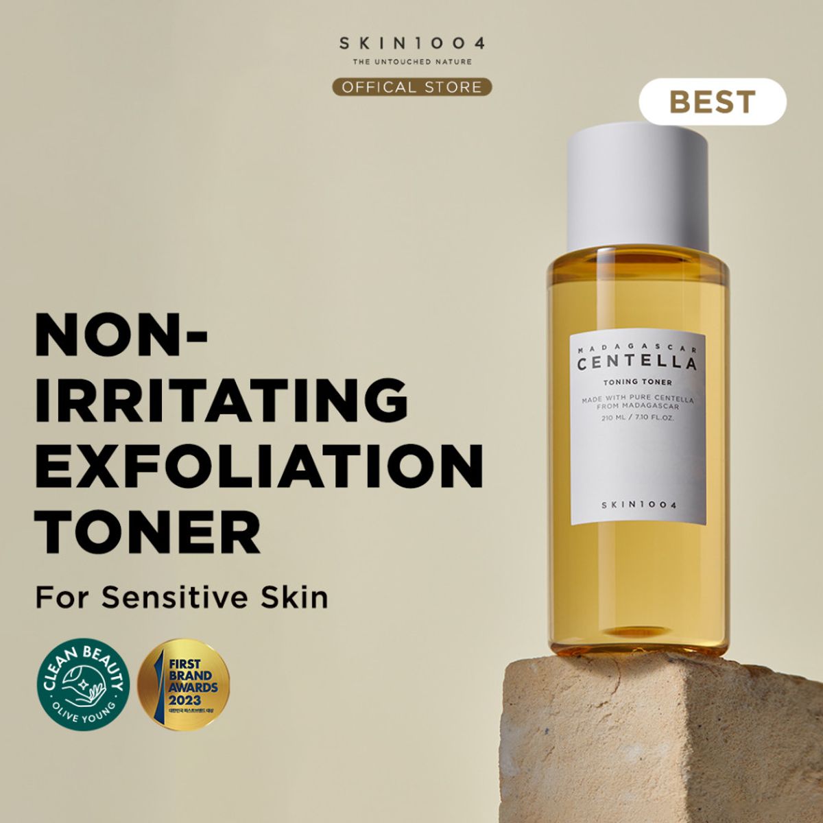 SKIN1004 - Madagascar Centella Toning Toner Skin1004 30ml Tónico Facial