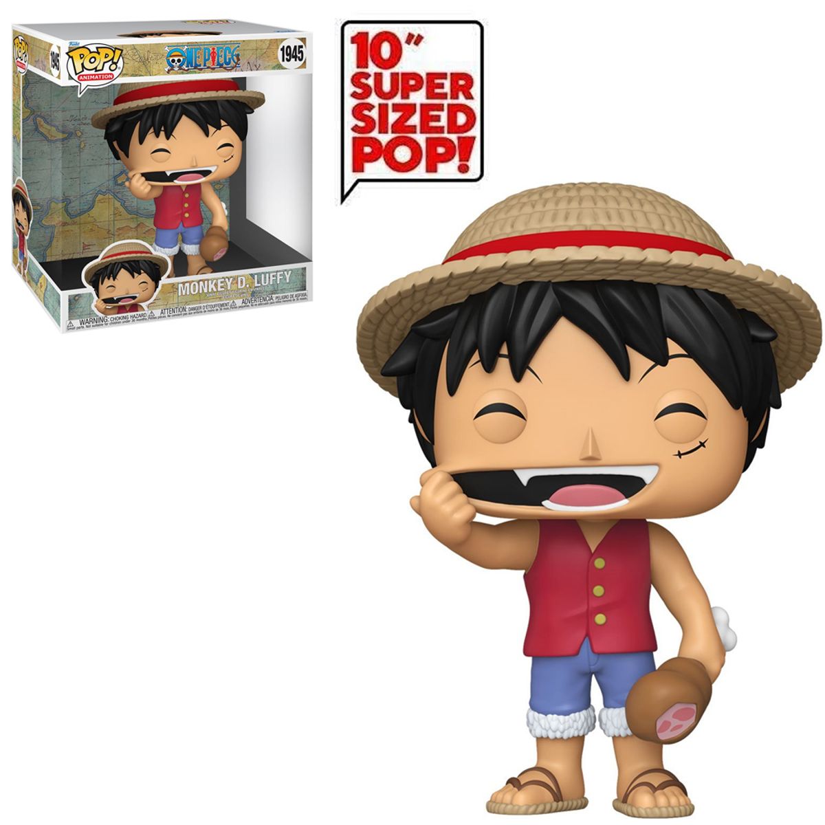 FUNKO - Funko Pop One Piece - Monkey D Luffy 10 Pulgadas 1945
