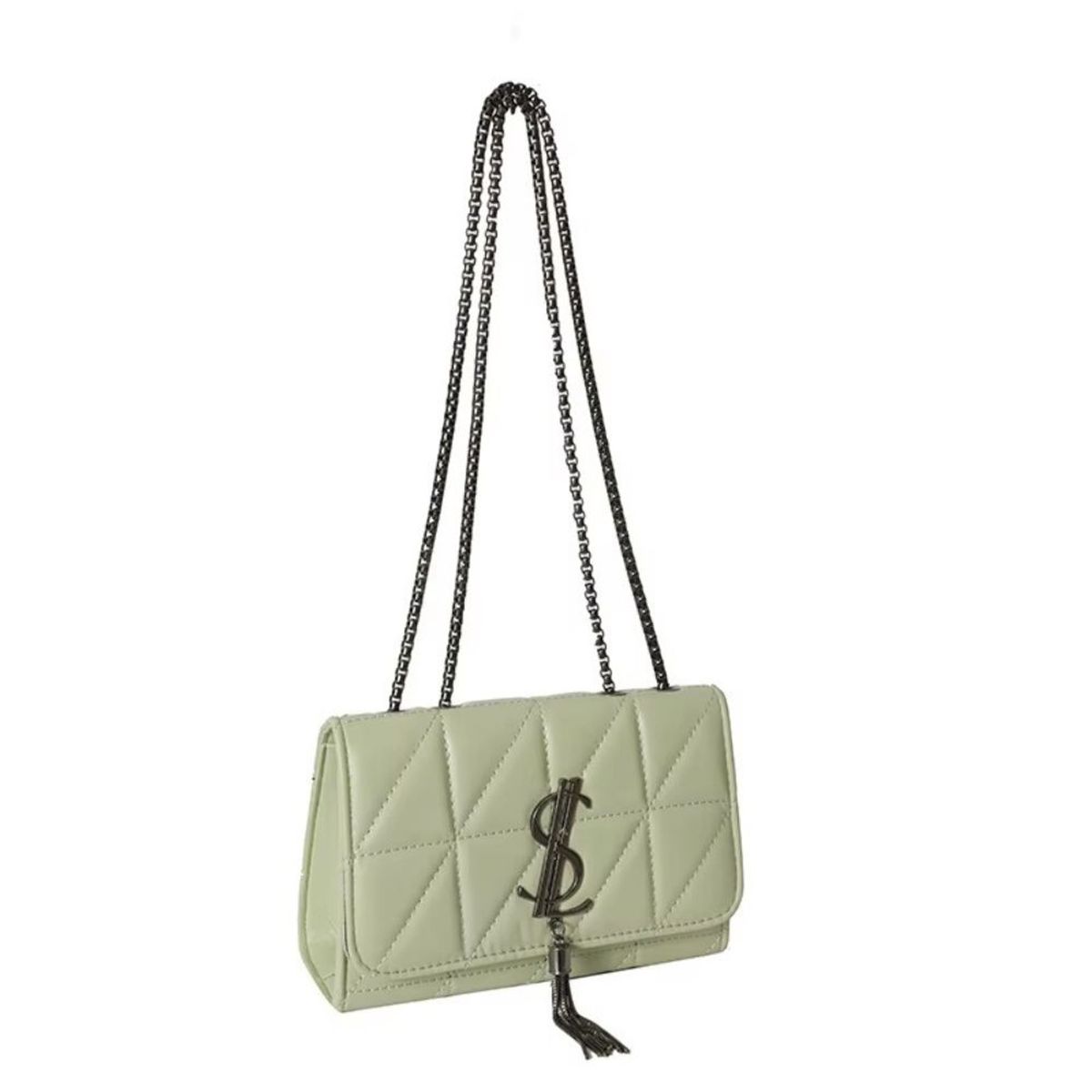 GENERICO - Bolso de mano para mujer con cadena larga