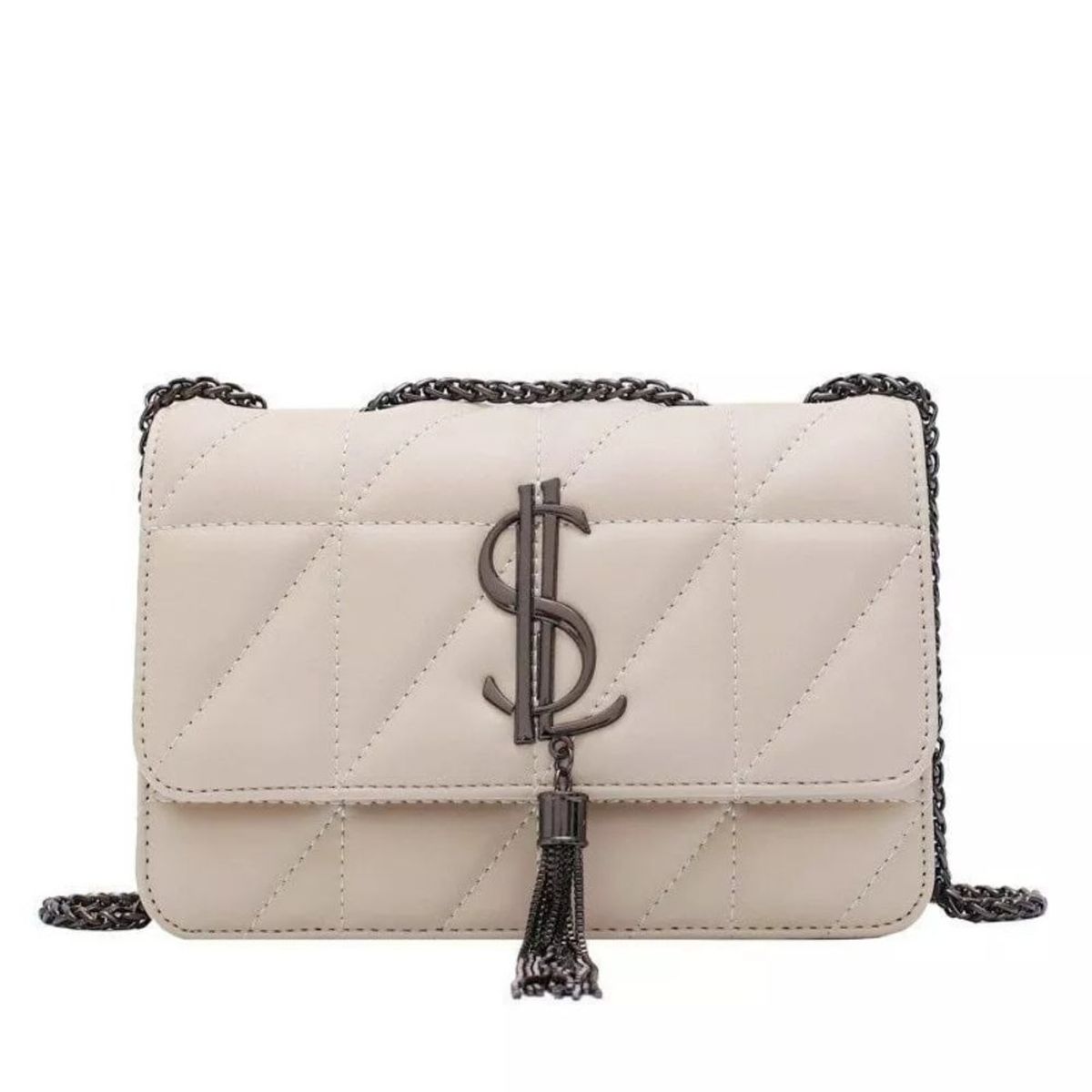 GENERICO - Bolso de mano para mujer con cadena larga